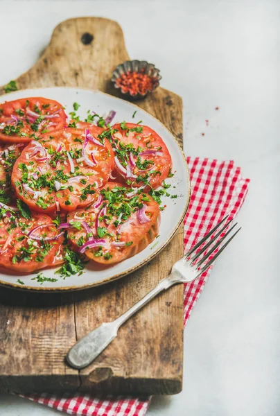 Taze heirloom domates — Stok fotoğraf