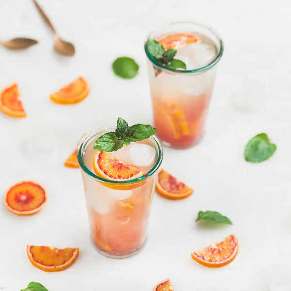 Sangre naranja limonada fresca — Foto de Stock