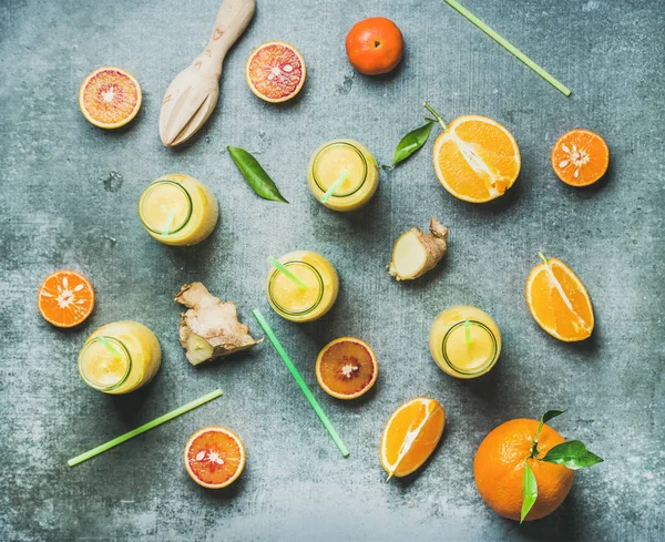 Citrus gyümölcs Smoothie — Stock Fotó