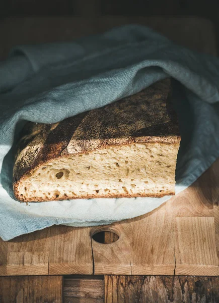 Rustic French rye bread