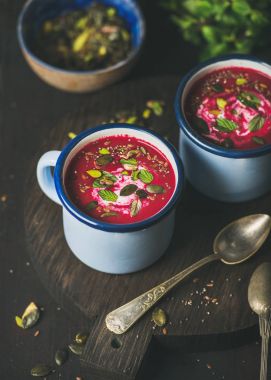 Vegan pancar çorbası Detoks 