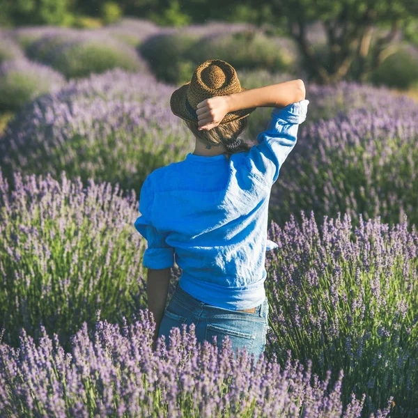 kadın zevk lavanta alan