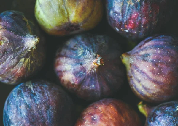 Figues pourpres mûres fraîches — Photo