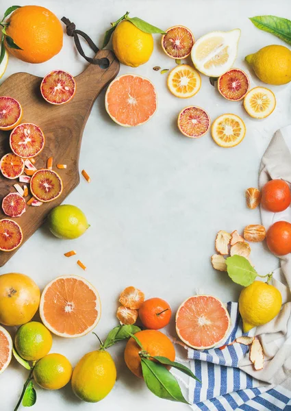 Natuurlijke verse citrusvruchten — Stockfoto