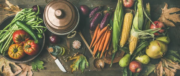 Ingredienser för Thanksgiving day middag — Stockfoto