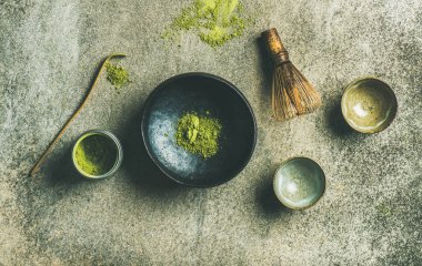 Japon Matcha yeşil çay