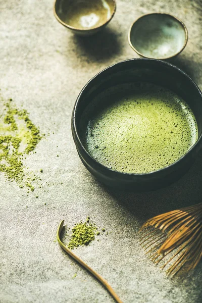 Japanese matcha green tea — Stock Photo, Image