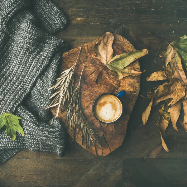 Autumn coffee concept — Stock Photo, Image