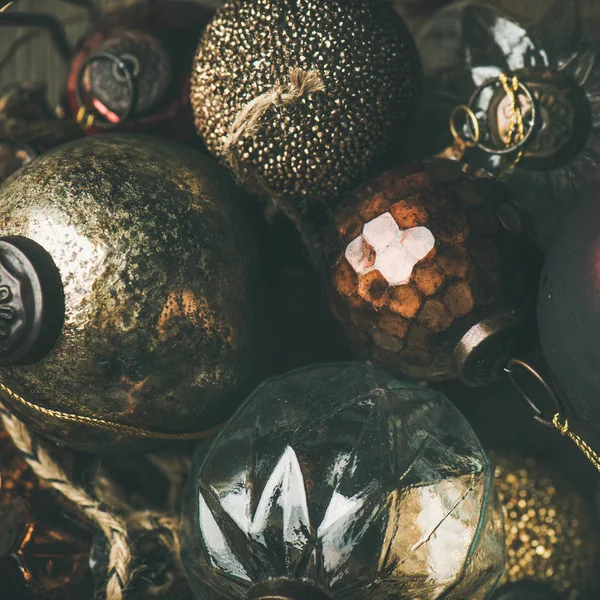 Vintage holiday decoration balls