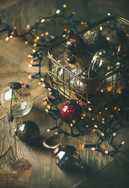 Noel dekorasyonu topları — Stok fotoğraf