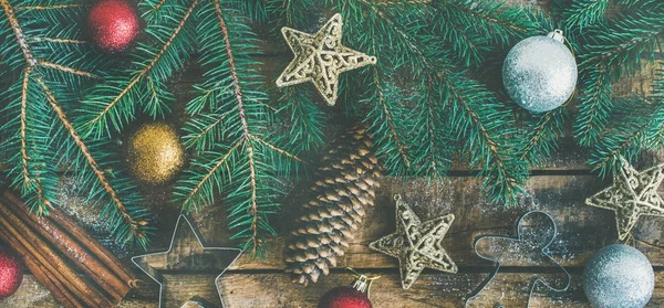 Cartão de Natal ou Ano Novo — Fotografia de Stock