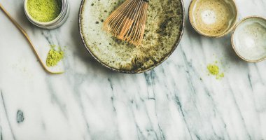 matcha yeşil çay gibi demleyin için Araçlar