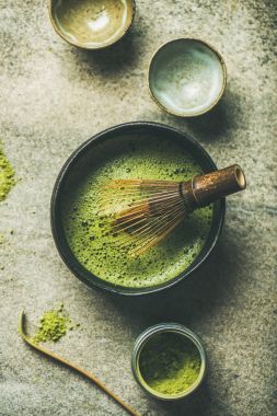 Matcha çay gibi demleyin için Japon araçları