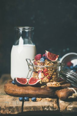 sağlıklı vejetaryen Kahvaltı.