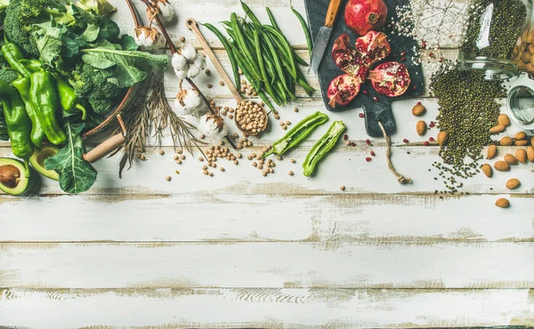 겨울 채식 음식 — 스톡 사진