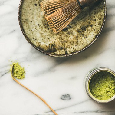 Matcha çay gibi demleyin için Japon araçları