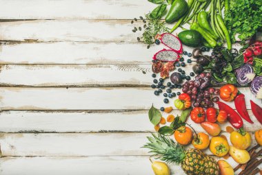 Helathy çiğ vegan gıda