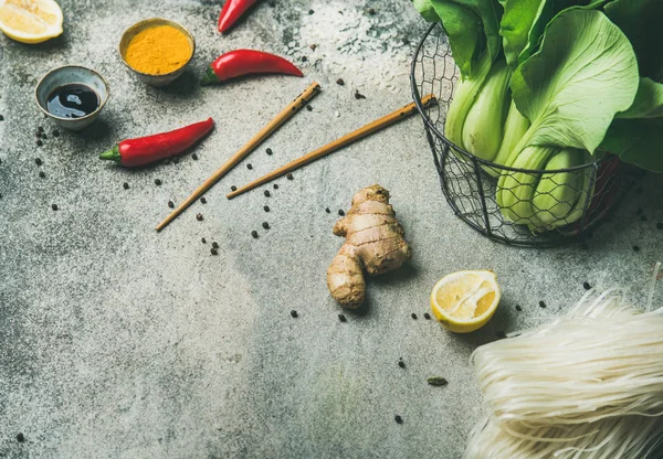 Ingredientes de cocina asiática — Foto de Stock