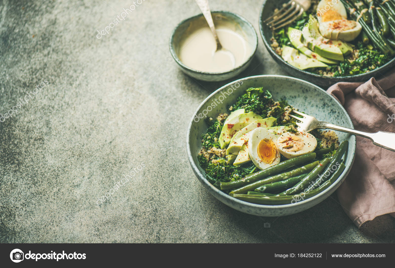 Healthy vegetarian breakfast — Stock Photo © sonyakamoz #184252122