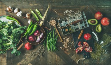 Kış vejetaryen veya vegan gıda