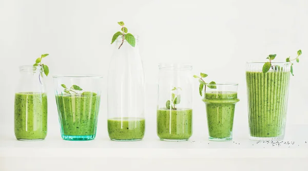 Matcha zielony smoothie — Zdjęcie stockowe