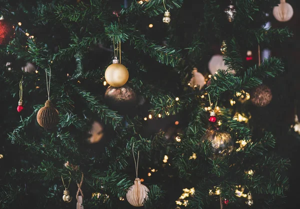 Natale o Capodanno albero di pelliccia festivo texture, sfondo, carta da parati — Foto Stock