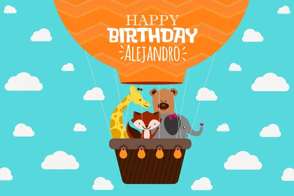 Çocuklar, hayvanlar kavramı için mutlu yıllar