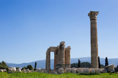 Atina 'daki Olimpiyat Tapınağı Zeus, Yunanistan