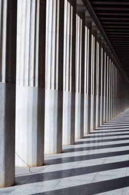 Yunanistan 'da, Atina' nın Antik Agora Kolonisi