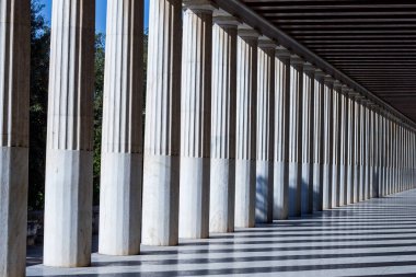 Yunanistan 'da, Atina' nın Antik Agora Kolonisi