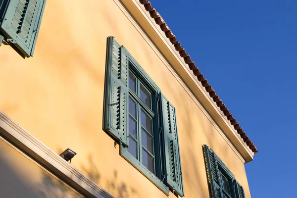 Estilo Clássico Casa Athens Grécia — Fotografia de Stock