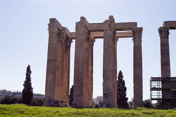 Temple Olympian Zeus Athens Greece — Stock Photo, Image