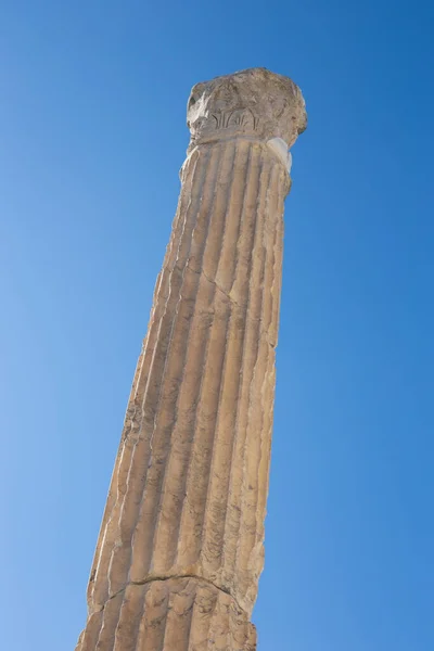 Ancient Greek Marble Pillar Athens — Stock Photo, Image