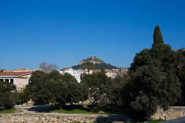 Bella Vista Della Chiesa San Giorgio Atene Grecia Atene — Foto Stock