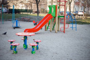 Kiev, Ukrayna 'da çocuk parkı