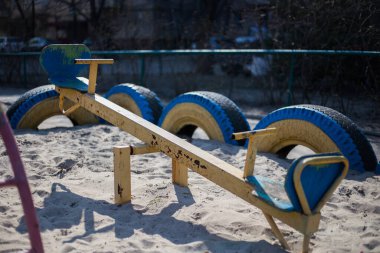 Kiev, Ukrayna 'da çocuk parkı