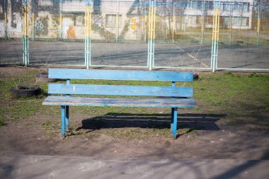 Ukrayna 'da Kiev' de açık mobilya ahşap bank