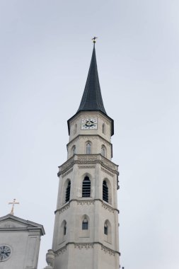 Avusturya 'nın başkenti Viyana' daki Avrupa 'daki eski bina