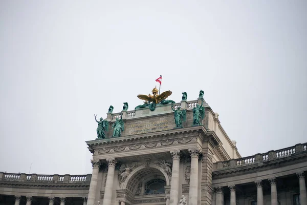 Gammal Byggnad Europa Österrikes Huvudstad Wien — Stockfoto
