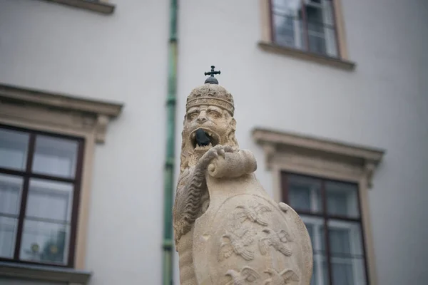 Старый Памятник Центре Вены Австрии — стоковое фото