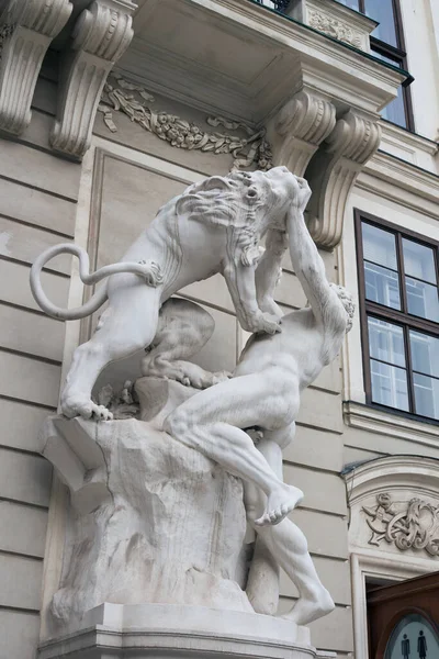 Monumento Antigo Centro Viena Áustria — Fotografia de Stock