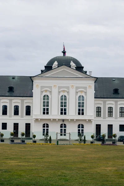 Old European building in the city center in Bratislava