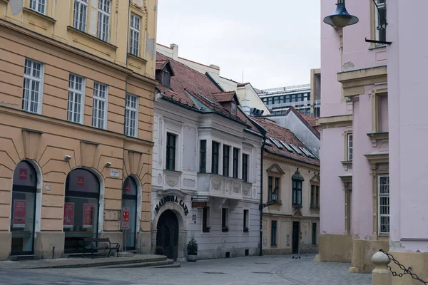 Antiguo Edificio Europeo Centro Ciudad Bratislava —  Fotos de Stock