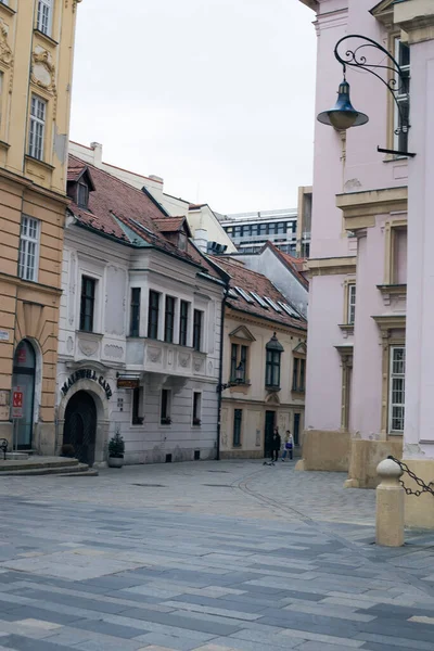 Antiguo Edificio Europeo Centro Ciudad Bratislava —  Fotos de Stock