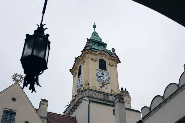 Altes Europäisches Gebäude Stadtzentrum Von Bratislava — Stockfoto
