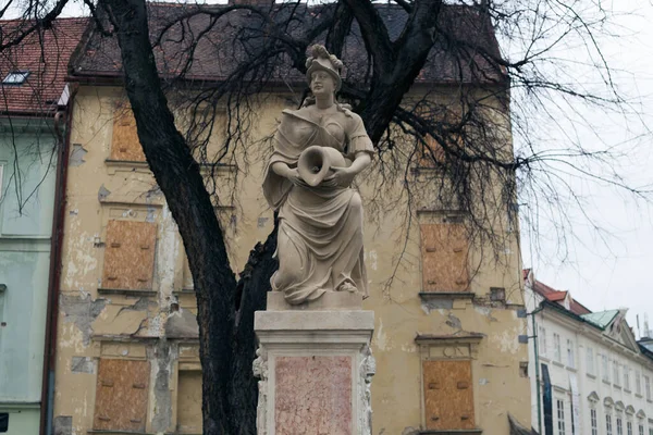 Gamla Monument Centrum Den Europeiska Staden Bratislava — Stockfoto