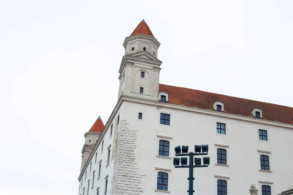 斯洛伐克首都的老布拉迪斯拉发城堡 — 图库照片