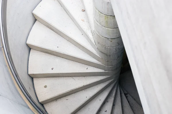 Spiraalvormige Betonnen Trap Straat Stad — Stockfoto