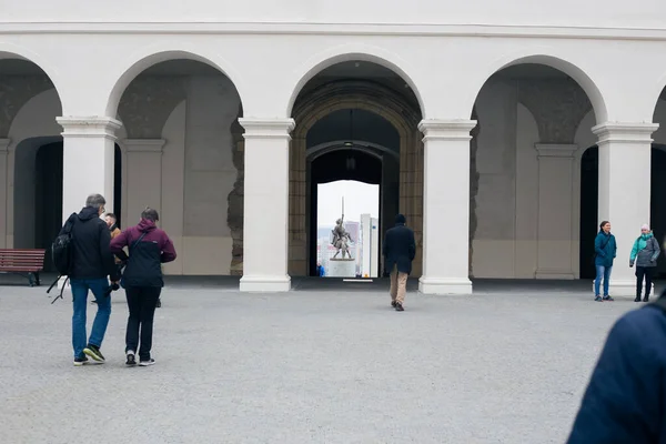 Vecchio Castello Bratislava Nella Capitale Della Slovacchia — Foto Stock