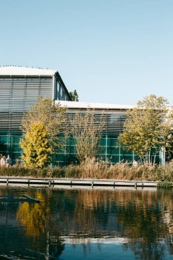 Budapeşte 'de alçak binaların yeni modern alanları
